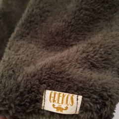 Chaleco Teddy verde - comprar online