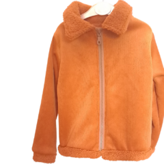 Chaqueta de corderoy con corderito Marron en internet