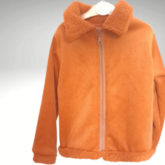 Chaqueta de corderoy con corderito Marron - Grekos