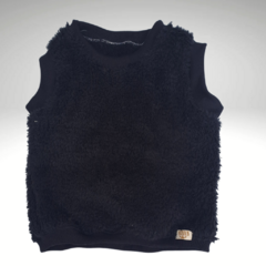 Chaleco Teddy Negro