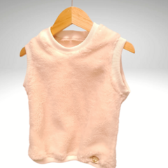 Chaleco Teddy crema - Grekos