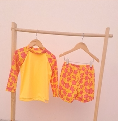 Conjunto dúo Margarita uv+50 Talle 12 meses - Grekos