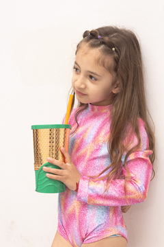 Enteriza Glitter uv+50 Talle 6 - tienda online