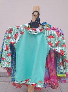 Remera uv+50 sandia talle 6 en internet
