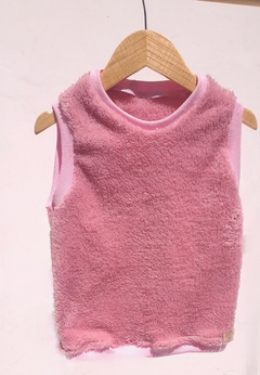 Chaleco Teddy Rosa en internet