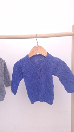 Cardigan tejido trenzado - comprar online