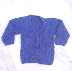 Cardigan tejido trenzado - tienda online