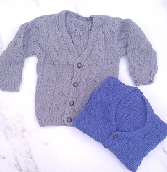 Imagen de Cardigan tejido trenzado