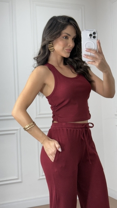 Conjunto Malha Canelada Ly - comprar online