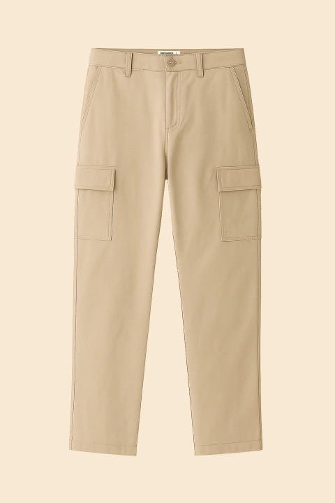 Pantalon Cargo Beige - comprar online