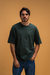 Remera básica oversize puro algodón - comprar online