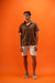 Camisa de Bambula Marron - comprar online