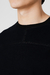 Remera Oversize Costuras Negra en internet