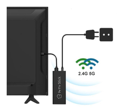 Htv Stick 4K Ultra HD Android Wi-Fi na internet
