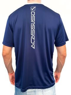 Remera de entrenamiento azul - comprar online