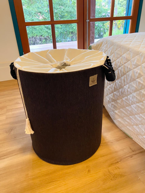 Cesto Organizador G Marrom Escuro Suindara