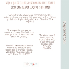Cesto Organizador Estruturado Infantil - loja online