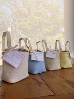 Kit Jardinagem Infantil com Pazinha (30 Unid.) Mix Cores Claras - Retecer - Artesanal e Sustentável, Cestos para organizar a casa toda, brinquedos lúdicos e presentes