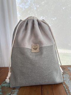 Mochila Unissex Cinza