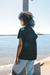 Sudadera Boxy Retro Negro - tienda online