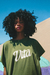 Sudadera Boxy Retro Verde en internet