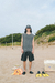 Sudadera Reg. Trama Rust. Gris Acid - tienda online