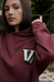 Hoodie Over Vita University - tienda online