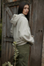 Hoodie Over Felpa Pasado Crudo - comprar online