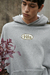 Imagen de Hoodie Over Felpa Pasado Gris