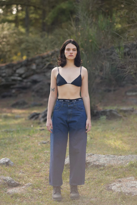 Jean Baggy Sendero Azul - comprar online