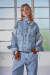Campera Boxy Época Celeste
