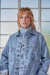 Campera Boxy Época Celeste en internet