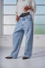 Jean Baggy Straight Reencuentro Celeste (UNISEX) - comprar online