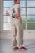 Pantalón Baggy Straight Atemporal Hueso (UNISEX) en internet
