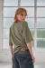 Remera Boxy Manuscrito Verde en internet
