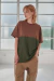 Remera Reg. Retazos Verde - comprar online