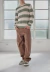 Pantalón Baggy Straight Atemporal Chocolate (UNISEX) - comprar online