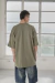 Remera Over Bassic Verde en internet