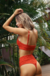 Corpiño LEBLON Tangerine - Makai Swim - Bikinis 