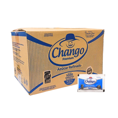 Azúcar Chango Individual 1000 Sobres