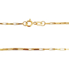 Corrente elo cartier 60cm em ouro 18k (350)