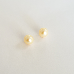 Brinco infantil em ouro 18k com pérola (055) - Joalheria Exata