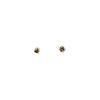 Brinco infantil em ouro 18k com zircônia 2,5mm (0,25)