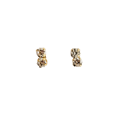 Brinco infantil em ouro 18k com zircônia (065)