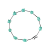 Pulseira em prata 925 com ródio e zircônia