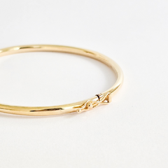 Bracelete em prata 925 com banho de ouro 18k - loja online