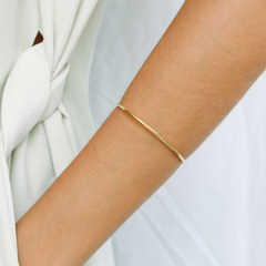 Bracelete em prata 925 com banho de ouro 18k - comprar online