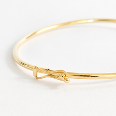 Bracelete em prata 925 com banho de ouro 18k - loja online