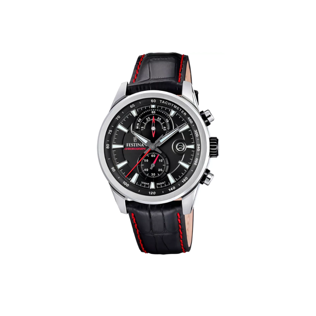 Reloj Hombre Cronografo Acero