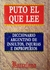 Puto el que lee - Diccionario argentino de insultos, injurias e improperios